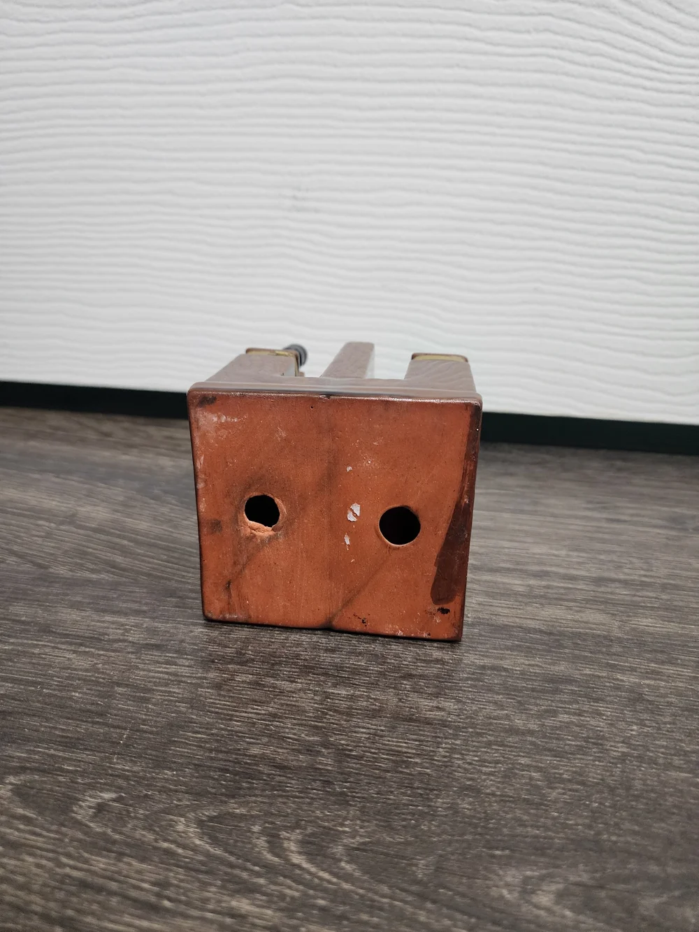 Vintage Ceramic Coffee Grinder Style Napkin Holder